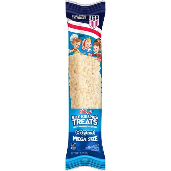 お取り寄せ ケロッグ ライスクリスピートリート オリジナル チューイーマシュマロ スナックバー 62g Kellogg's Rice Krispies Trea