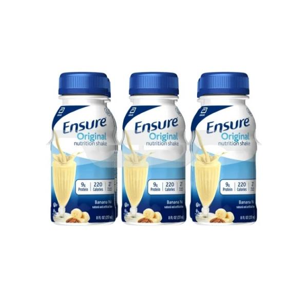 エンシュア オリジナル ニュートリション シェイク バナナナッツ 237ml 6本 Ensure Original Nutrition Shake, 9g Pr お取り寄せ