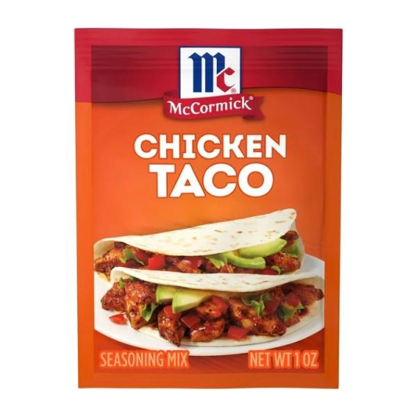 マコーミック チキンタコシーズニングミックス 28g パウチ McCormick Chicken Taco Seasoning Mix, 1.0 oz Pack お取り寄せ