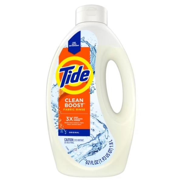 お取り寄せ タイド クリーンブースト 衣類用柔軟仕上げリンス オリジナルの香り 1.83L Tide Clean Boost Fabric Softe