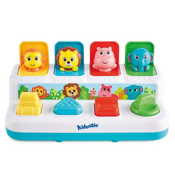 お取り寄せ キドゥージー ポップ＆プレイ アニマル・フレンズ 12か月以上 Kidoozie Pop 'n Play Animal Friends A