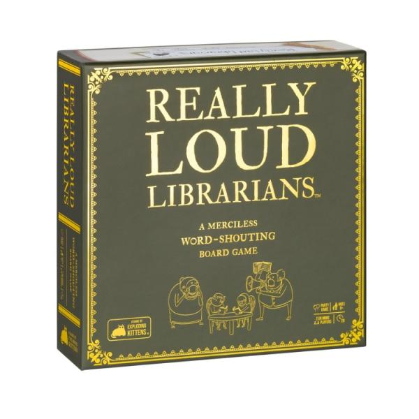 お取り寄せ リアリー・ラウド・ライブラリアンズ パーティーゲーム Really Loud Librarians Party Game from Explodin