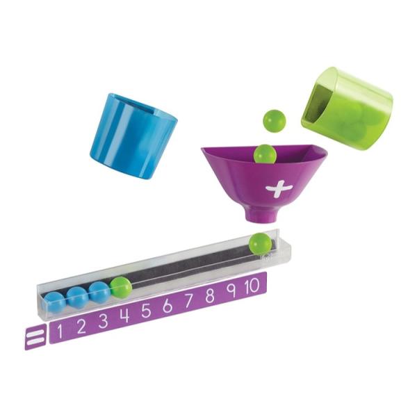お取り寄せ ラーニングリソーシズ マグネット式 足し算マシン ボール20個付き Learning Resources Magnetic Additio