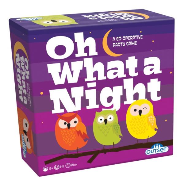 お取り寄せ オー・ホワット・ア・ナイト 協力型ファミリーパーティーゲーム 3〜8人用 12歳以上 Oh What A Night Game - Cooperat