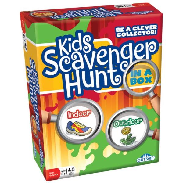 お取り寄せ キッズ スカベンジャーハント 室内・屋外アクティブゲーム 6歳以上 Kids Scavenger Hunt - an Active Game for