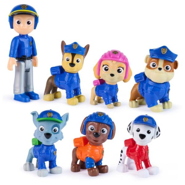 お取り寄せ パウ・パトロール サーチ＆レスキュー チームパック 可動人形7体 3歳以上 PAW Patrol Search &amp; Rescue Team