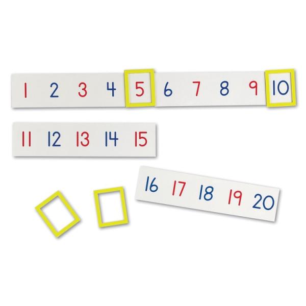 お取り寄せ ラーニングリソーシズ マグネット数直線 1〜100 25ピース Learning Resources Magnetic Number Li