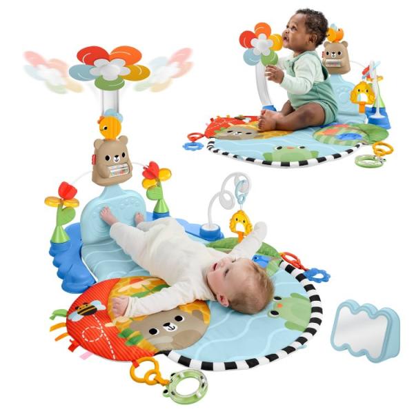 お取り寄せ フィッシャープライス 3イン1 キック＆スウェイ アクティビティジム 新生児以上 Fisher-Price 3-in-1 Kick &amp; S