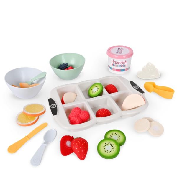 お取り寄せ ホップスコッチレーン ヨーグルトトリート ベビードール用朝食セット 全30点 3歳以上 Hopscotch Lane Yogurt Tre
