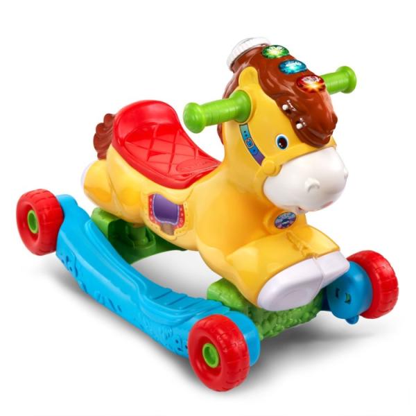 お取り寄せ ブイテック ギャロップ＆ロック ラーニングポニー 2通り乗用玩具 12〜36か月 VTech Gallop &amp; Rock Learning