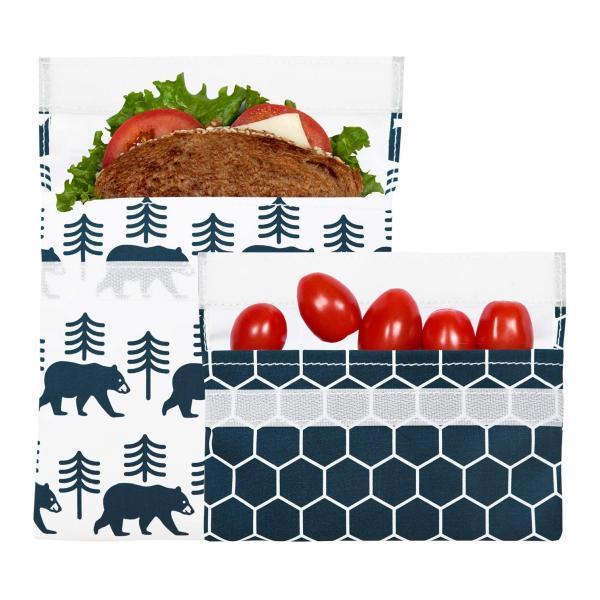 ※メーカーによりデザイン、成分内容等に変更がある場合がございます。▼メーカーLunchskins（ランチスキンズ）▼ご注意・詳しくはメーカーサイトをご覧下さい。▼キーワード再利用 再利用可能 フードストレージ 食品保存袋 フードストレージバ...