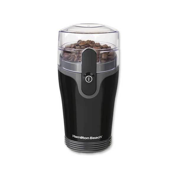 【日本未発売】ハミルトンビーチ 電動式コーヒーグラインダー コーヒーミル 12杯分 ブラック Hamilton Beach Electric Coffee Grinder Black