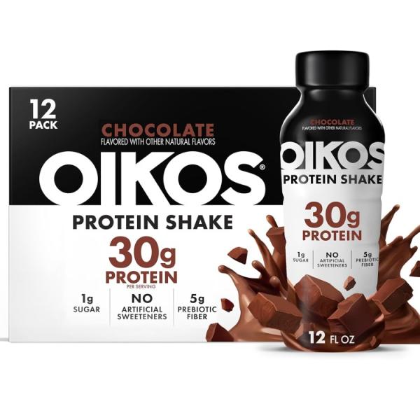 オイコス プロテインシェイク チョコレート タンパク質30g 355ml 12本セット Oikos Protein Shake Chocolat 30g Pro お取り寄せ