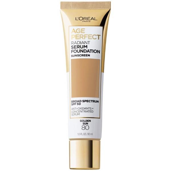 ロレアルパリ エイジパーフェクト ラディアント セラム ファンデーション SPF 50 ゴールデンサン L'Oreal Paris Age Perfect Ra お取り寄せ