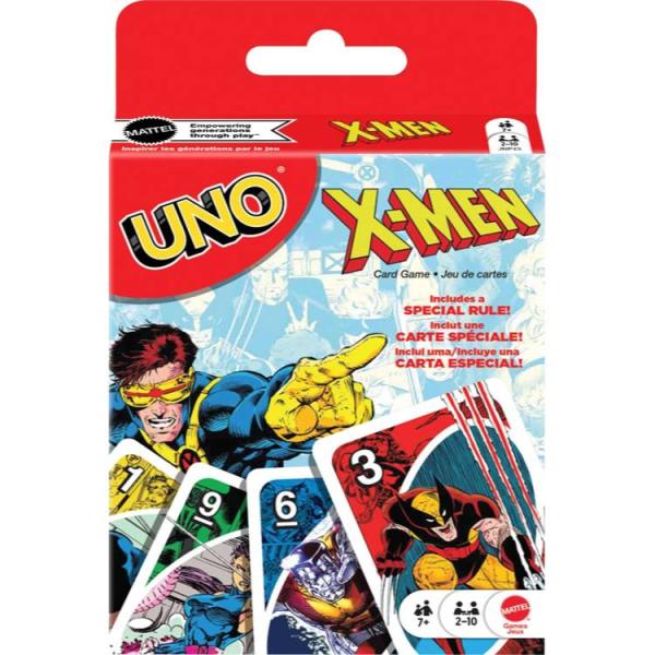 お取り寄せ マテルゲーム UNO X-MEN カードゲーム マーベルデザイン 2〜10人用 7歳以上 Mattel Games UNO X-Men C