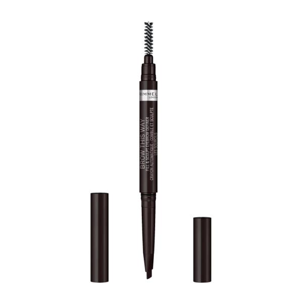 お取り寄せ リンメル ブロウディスウェイ フィル＆スカルプト アイブロウディファイナー ソフトブラック Rimmel Brow This Way Fi