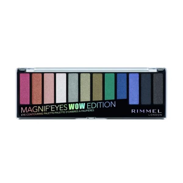 お取り寄せ リンメル マグニファイズ アイシャドウパレット 12色 006 ワウ 14g Rimmel Magnif'Eyes Eyeshadow P