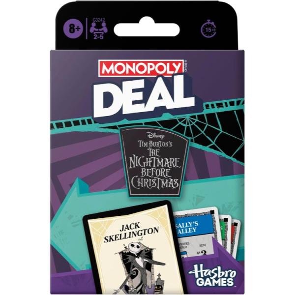 お取り寄せ モノポリー ディール ナイトメアー・ビフォア・クリスマス カードゲーム 2〜5人用 8歳以上 Monopoly Deal Nightmar