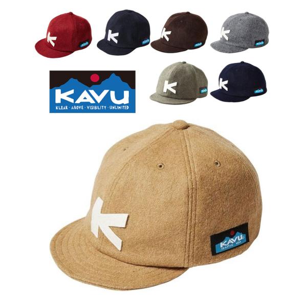 爆買 / カブー キャップ KAVU ウールベースボールキャップ 198203180 ウールキャップ ユニセックス 帽子 ハイキング 秋 冬 秋冬