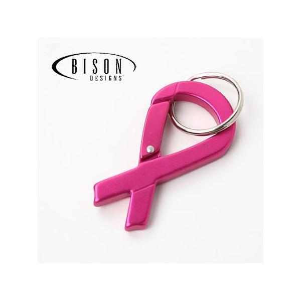 爆買 / キーホルダー カラビナフック キャンプ 小物 フェス BISON DESIGNS バイソンデザインズ  RIBBON カラビナ