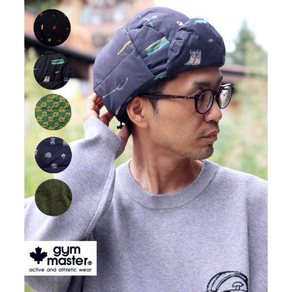 爆買 / gym master ジムマスター ハッピーペイント中ワタ フライトキャップ G633775 帽子 防寒 アビエイターキャップ 秋 冬 秋冬