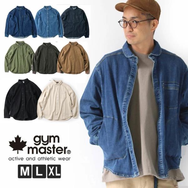 gym master（ジムマスター） 10ozストレッチデニム&カツラギシャツ