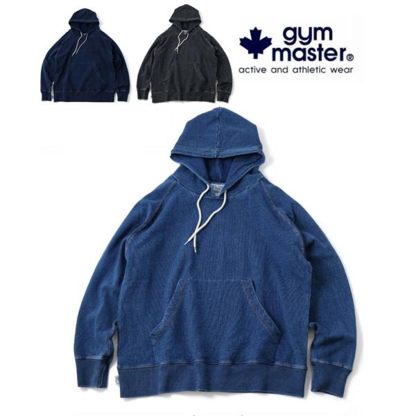 爆買 / gym master ジムマスター 11oz インディゴスウェットプルパーカー G633712 パーカー スウェット デニム