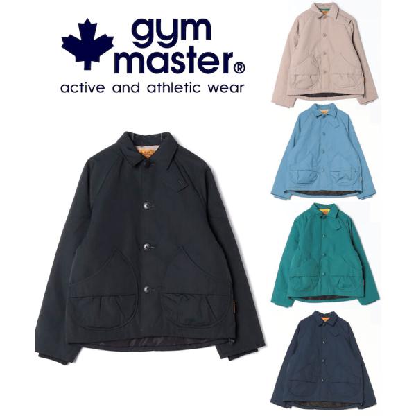 爆買 / gym master ジムマスター ドロップポケットジャケット G845799 カバーオール 中綿ジャケット SORONA 防寒 ピケ ワークジャケット アウトドア