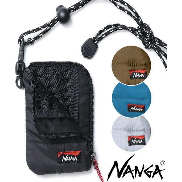爆買 / NANGA ナンガ COIN CASE コインケース NA2353-1Z504 ミニ財布 小銭入れ カードケース ネックウォレット 首掛け ショルダー 軽量