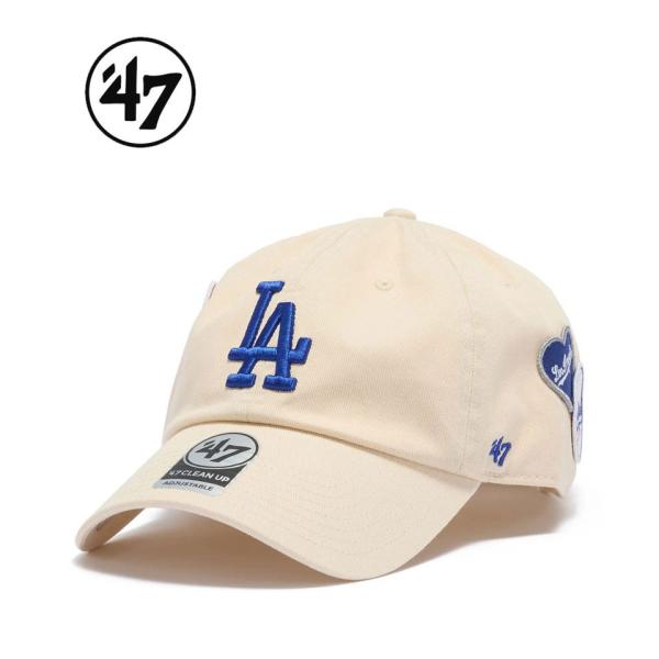 47 キャップ LA フォーティーセブン ドジャース CLEAN UP 15173703 メンズ レディース MLB 帽子 刺繍