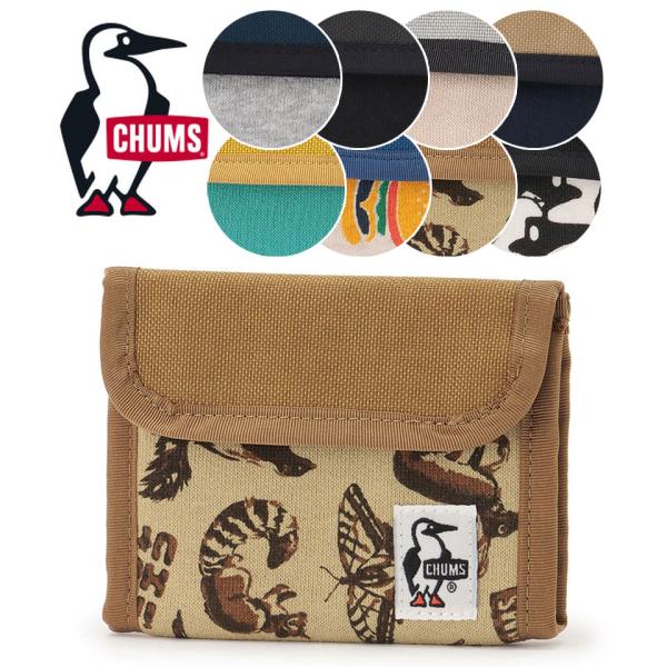 爆買 / CHUMS チャムス Trifold Wallet Sweat Nylon トリフォルドウォレットスウェットナイロン CH60-3612 財布 ウォレット