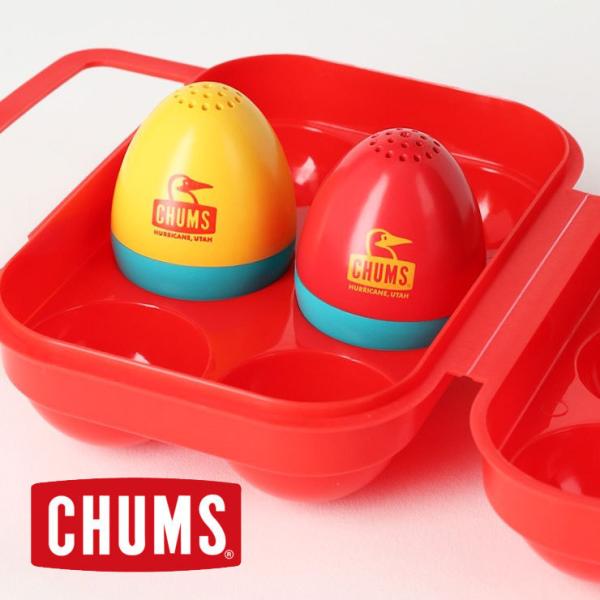 爆買 / CHUMS チャムス エッグホルダー 6個 ブービーエッグソルト＆ペッパー