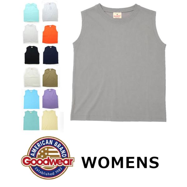 爆買 / GOODWEAR グッドウェア SLEEVELESS TOP スリーブレストップ ノースリーブ / 返品・交換不可