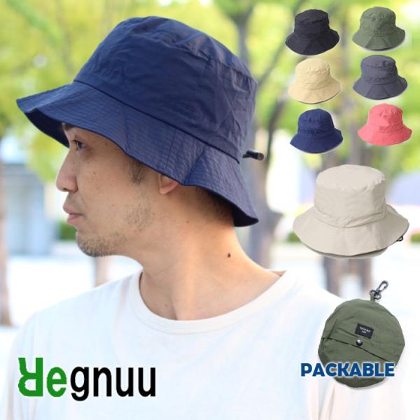 Regnuu バケットハット メンズ 60cm パッカブル サファリハット Regnuu バケットハット メンズ 60cm パッカブル サファリハット