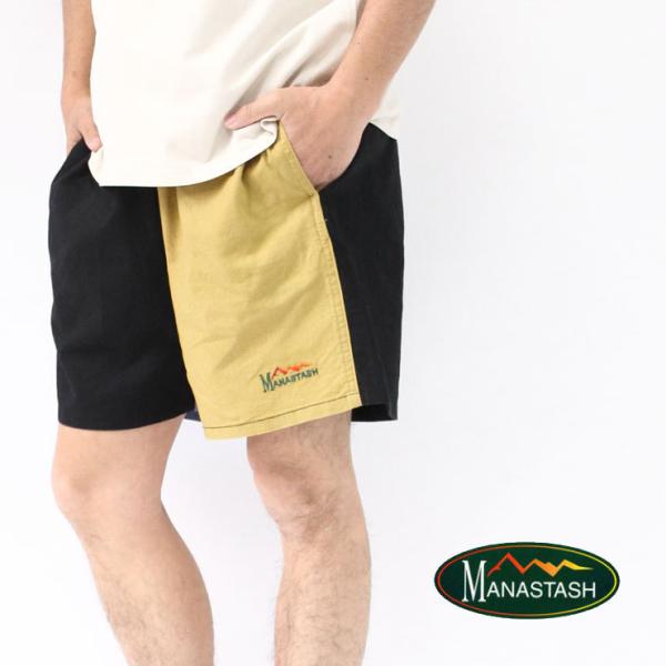 爆買 / ショートパンツ クレイジー MANASTASH マナスタッシュ ワッチナーショーツ キャンプ 膝上 アウトドア / 返品・交換不可