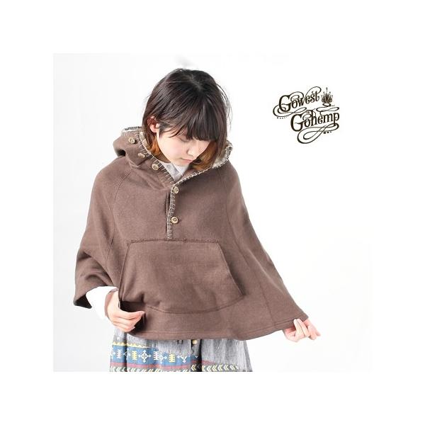 爆買 / 40 代 女性 フェス GOHEMP ゴーヘンプ ポンチョ キャンプ アウトドア / 返品・交換不可
