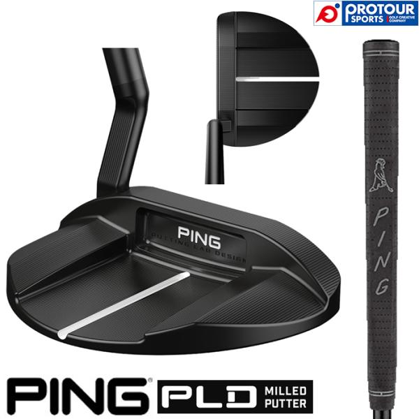 PLD PING MILLED PUTTER OSLO 4 MATTE BLACK / ピン ビーエルディー