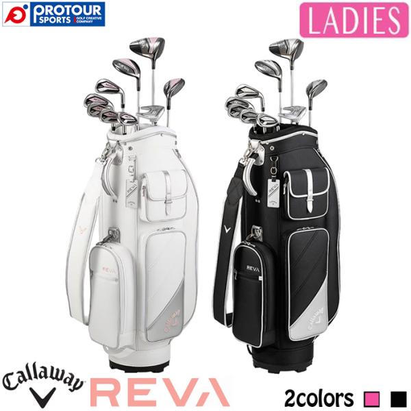 Callaway REVA キャディバッグ ホワイト/レッド 軽量 Callaway（キャロウェイ） Callaway REVA PACKAGE SET / キャロウェイ
