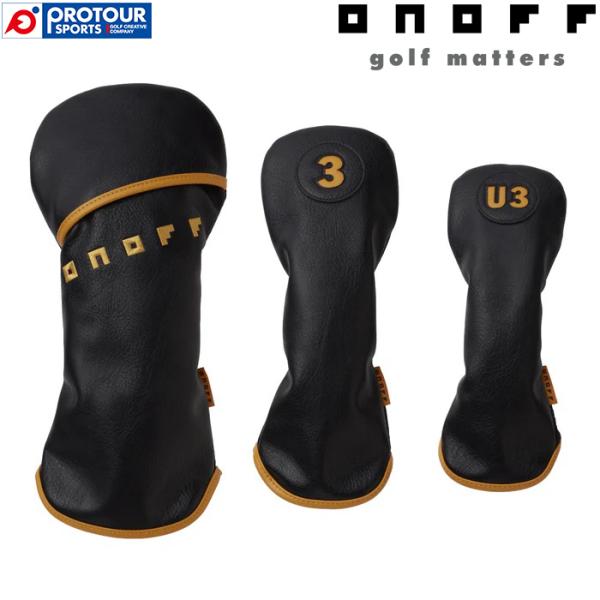 新品未使用　オノフ　ONOF F スマイル　4個セット　ヘッドカバー　ゴルフ KURO（オノフ） ONOFF HEAD COVER / オノフ 2024年モデル純正