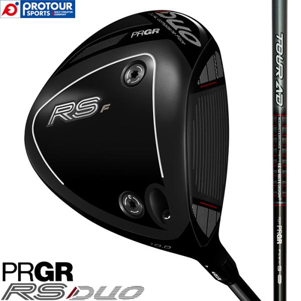 PRGR RS DUO RS F DRIVER / プロギア アールエス デュオ RS F ドライバー 2026年モデル TOUR AD FOR PRGR(S,SR) 10° ヘッドカバー付き メンズドライバー