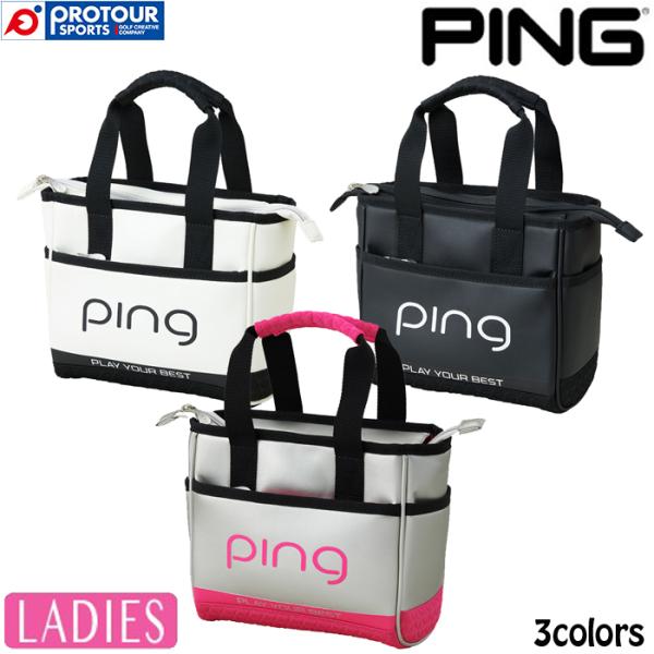 PING G-12502 COOL ROUND TOTE ホワイト PING（ピン） PING COOL ROUND TOTE GB-L2502 / ピン クールラウンド
