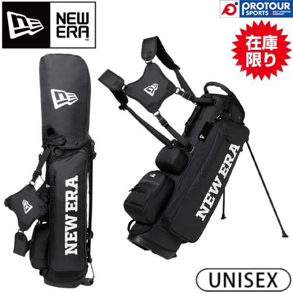 NEW ERA（ニューエラ） 【在庫限り】NEW ERA GF STAND CADDIE BAG BLK