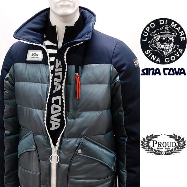 シナコバアウトレット ￥88000+税[L]ダウンコート メンズ ファブリック 
