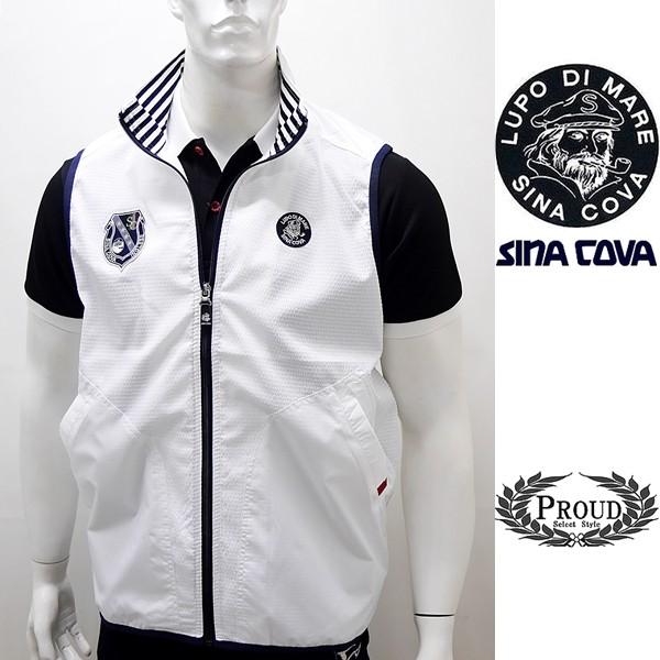 SINA COVA（シナコバ） ￥28000+税 [LL] ゴルフ ベスト メンズ サマー