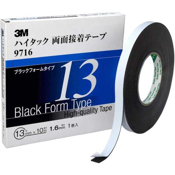 クリーミー　ペイン 3M スリーエム 9716 ハイタック両面接着テープ 13mm×10m 1巻入