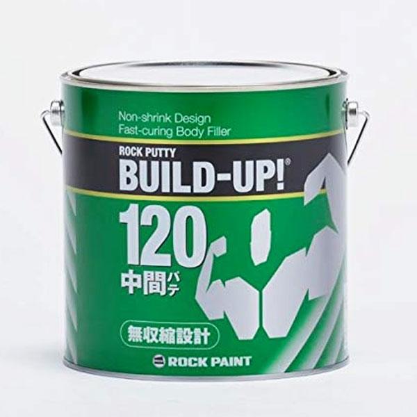 ロックペイント ビルドアップ 120 3kg 中間パテ 主剤のみ