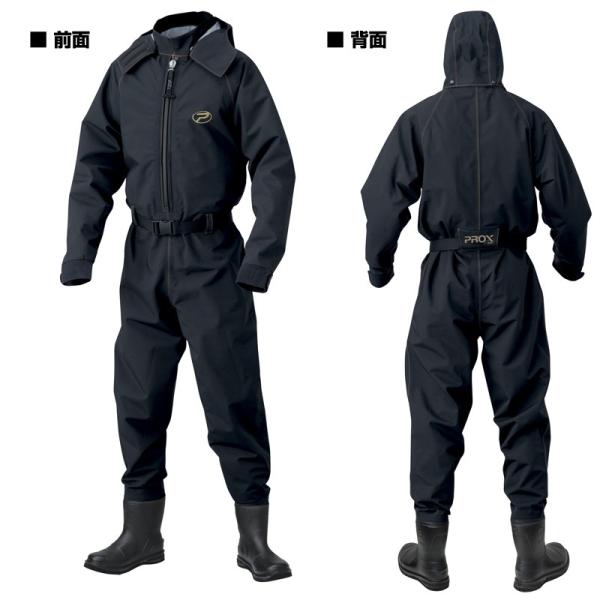 PROXライフジャケット&DRESSウェーダーセット WADER