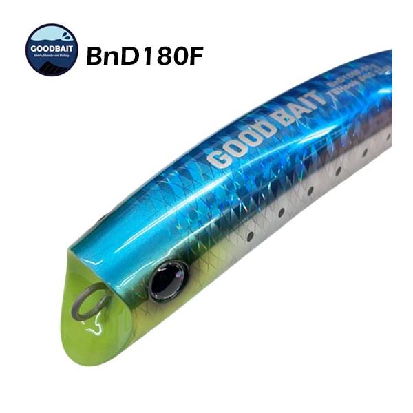 グッドベイト　BnD180F　カラー：ホロバックイワシ