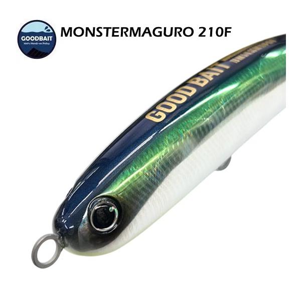 グッドベイト　モンスターマグロ210F - 116g グッドベイト マグロモンスター210F カラー:マグログリーン : プロ