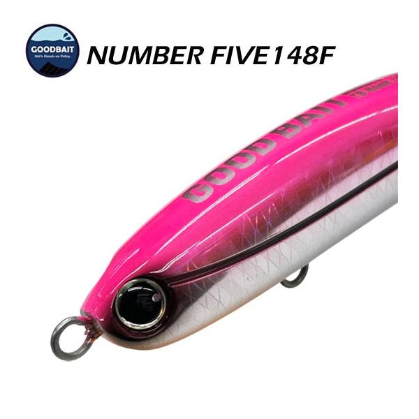 グッドベイト　ナンバーファイブ148F　カラー：ジャークピンク